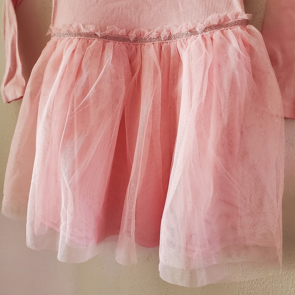 The Children's Place girl's long sleeve dress - pink - Picture 2 of 8